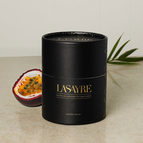 Passionfruit & Lime Extra Large Candle - LASAYRE